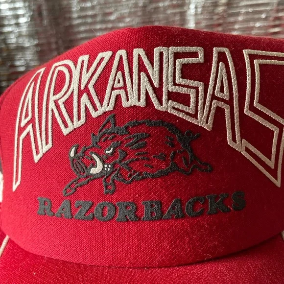 80s Arkansas Razorbacks hat - Picture 5 of 5